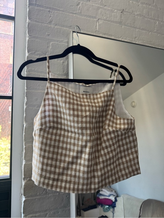 Reformation Tops - Reformation Gingham Tank